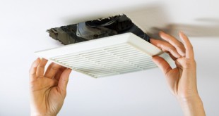 Removing Bathroom Fan Vent Cover to Clean Inside
