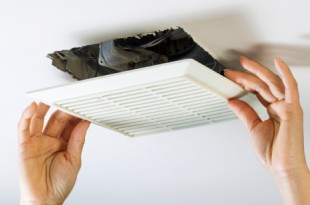 Removing Bathroom Fan Vent Cover to Clean Inside