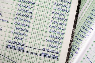 Handwritten accounting